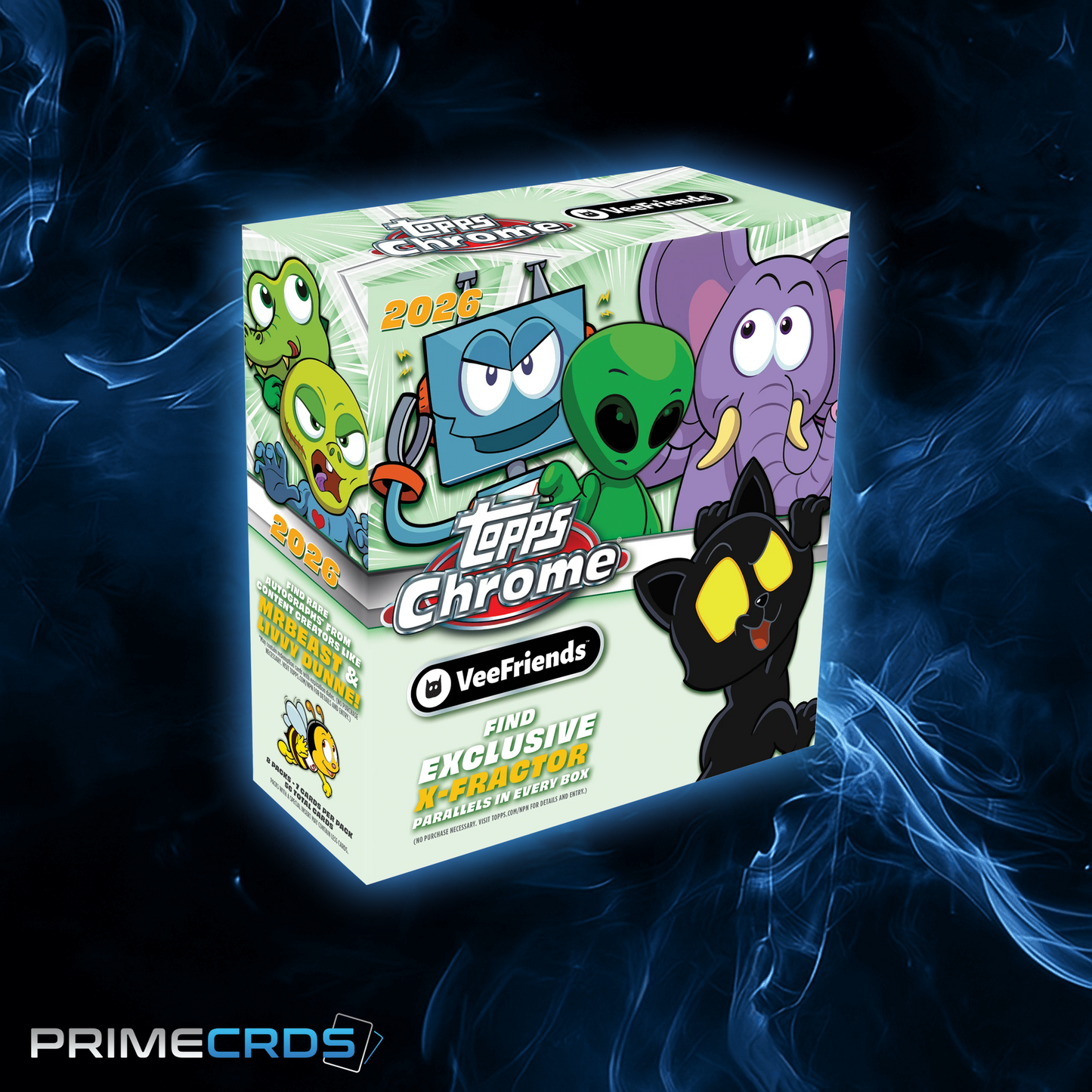 2026 Topps Chrome® VeeFriends - Mega Box (Pre-Order)
