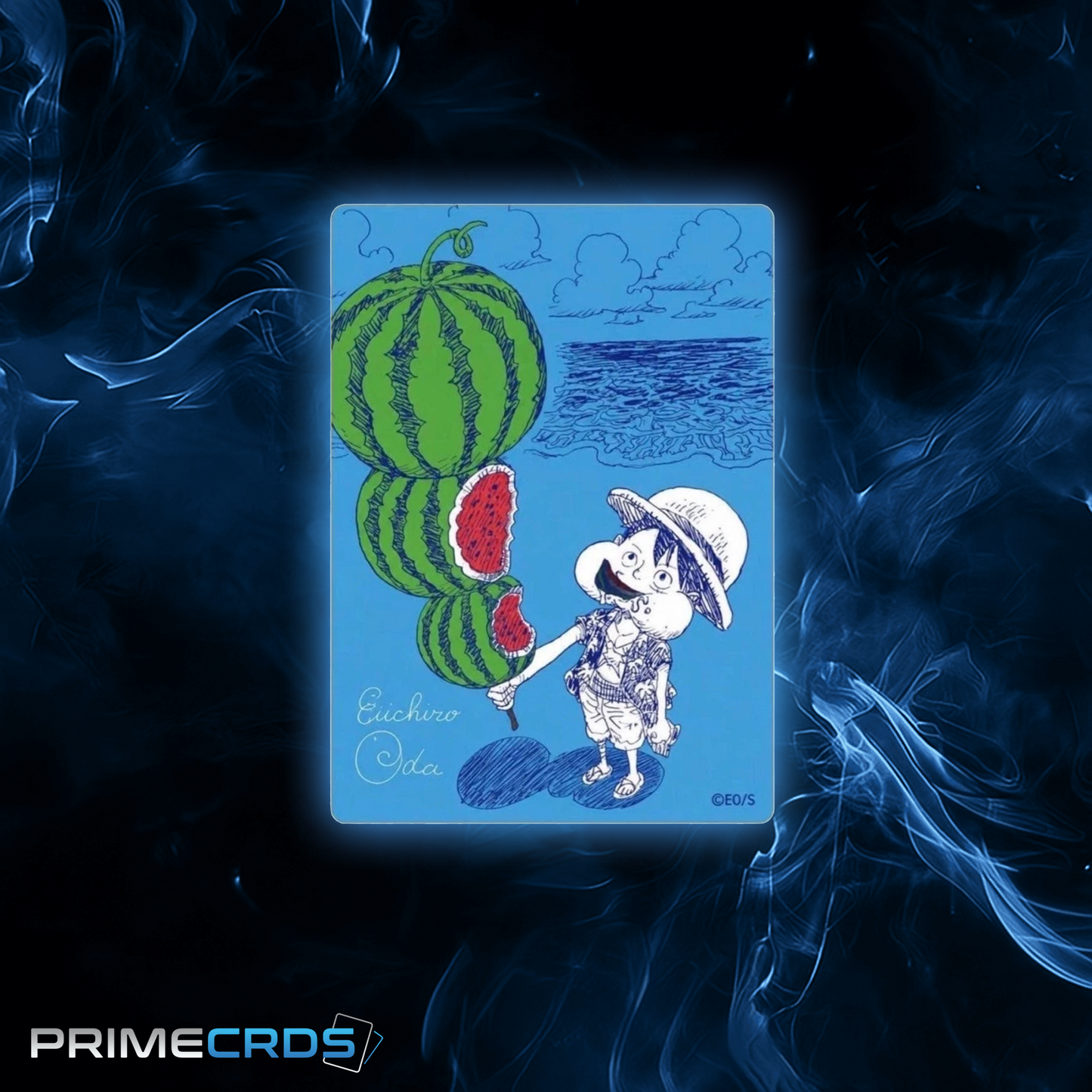 One Piece: Eiichiro Oda Luffy Signed - Natsucomi 2026 Meta Kira Card